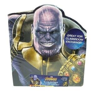 Marvel Avengers Infinity War 16 Children's Valentines Day Exchange Cards HTF NEW
